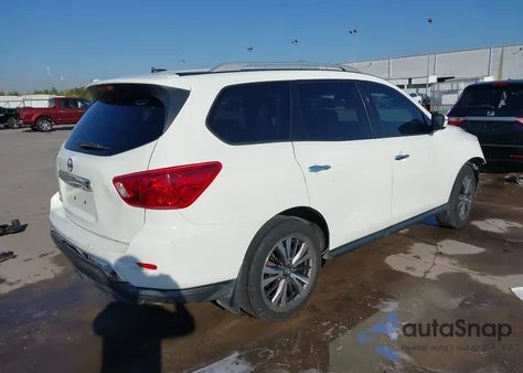 2017 Nissan Pathfinder S из США, поврежденный, VIN 5N1DR2MN8HC673357